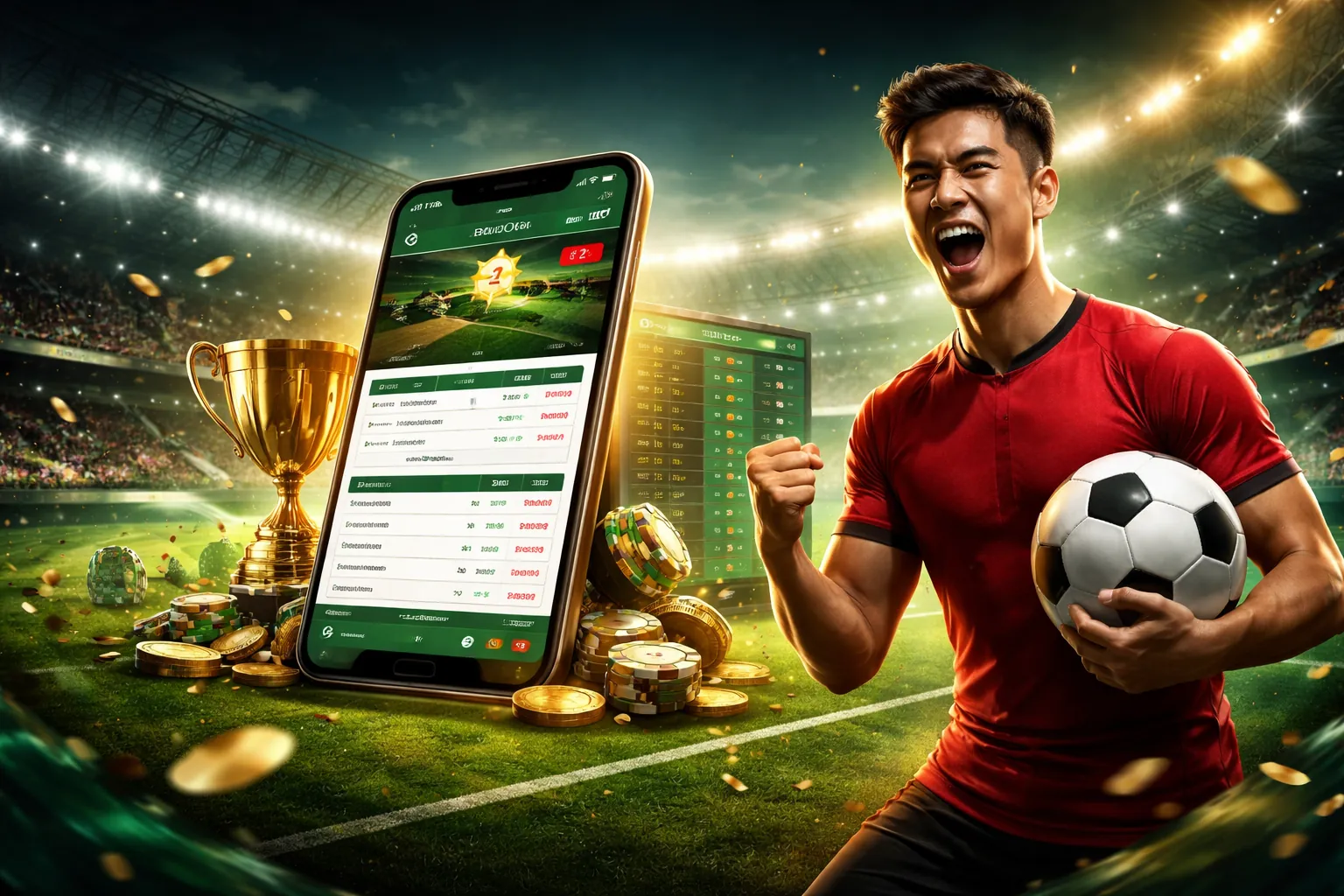 Hình ảnh nền cá cược thể thao Goals Galore Bet 365